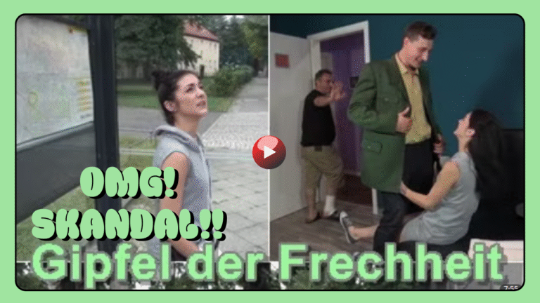 Jason Steel in Polizeiuniform verhört eine Frau im Wohnzimmer, während ihr Mann im Hintergrund nach draußen geht.