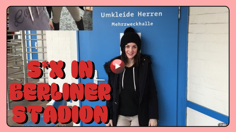 Jason Steel verführt ein Girl in einer industriellen Mehrzweckhalle in Berlin.