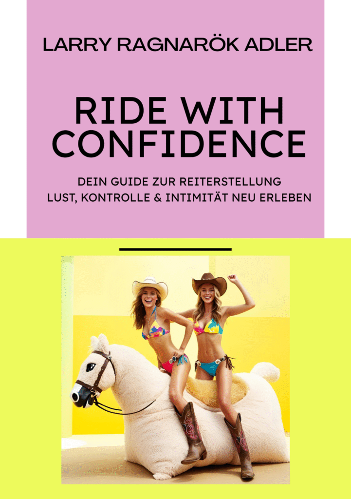 Cover vom Reiterstellung Ratgeber „Ride with Confidence“ mit Tipps, Varianten und Profi-Techniken.