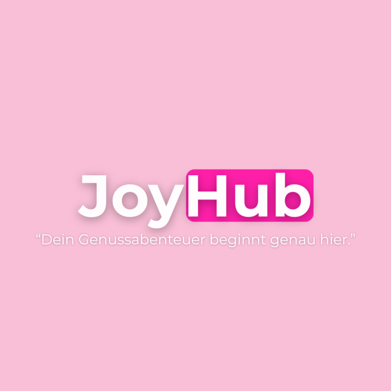 JoyHub Logo in Pastellfarben aus Koralle, Gold und Türkis – Symbol für Freude, Romantik und sinnliche Erlebnisse im PPSHQ Netzwerk