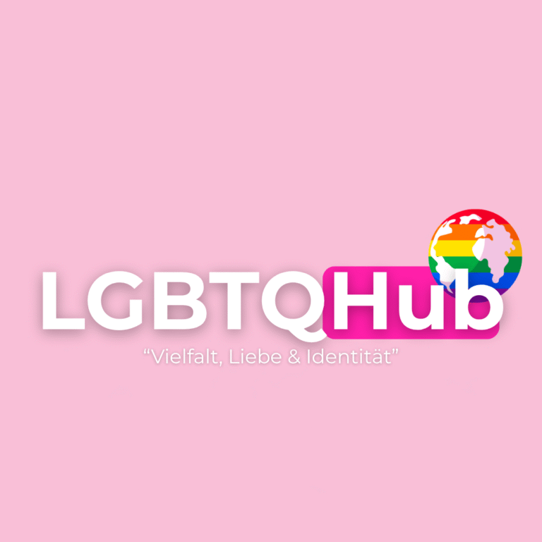 LGBTQHub Logo in Pastell-Regenbogenfarben – Symbol für Vielfalt, Liebe und Selbstakzeptanz im PPSHQ Netzwerk