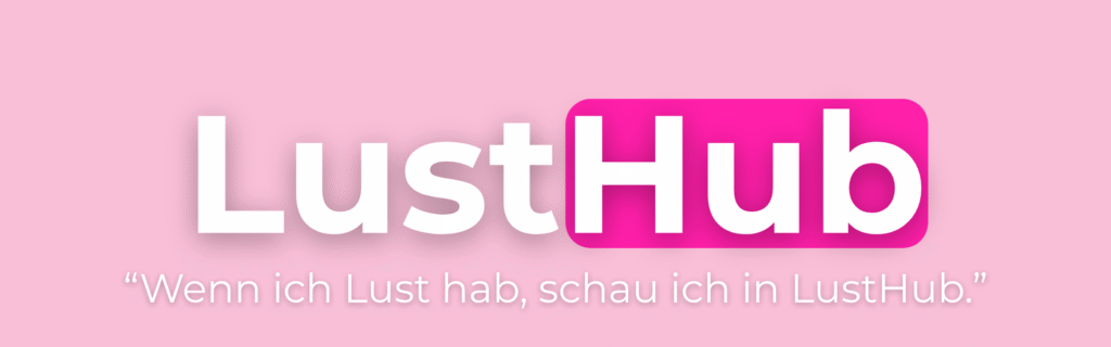 LustHub Banner in Pastellrosa – Plattform für sexuelle Aufklärung, Lifestyle und sinnliche Bildung von PPSHQ